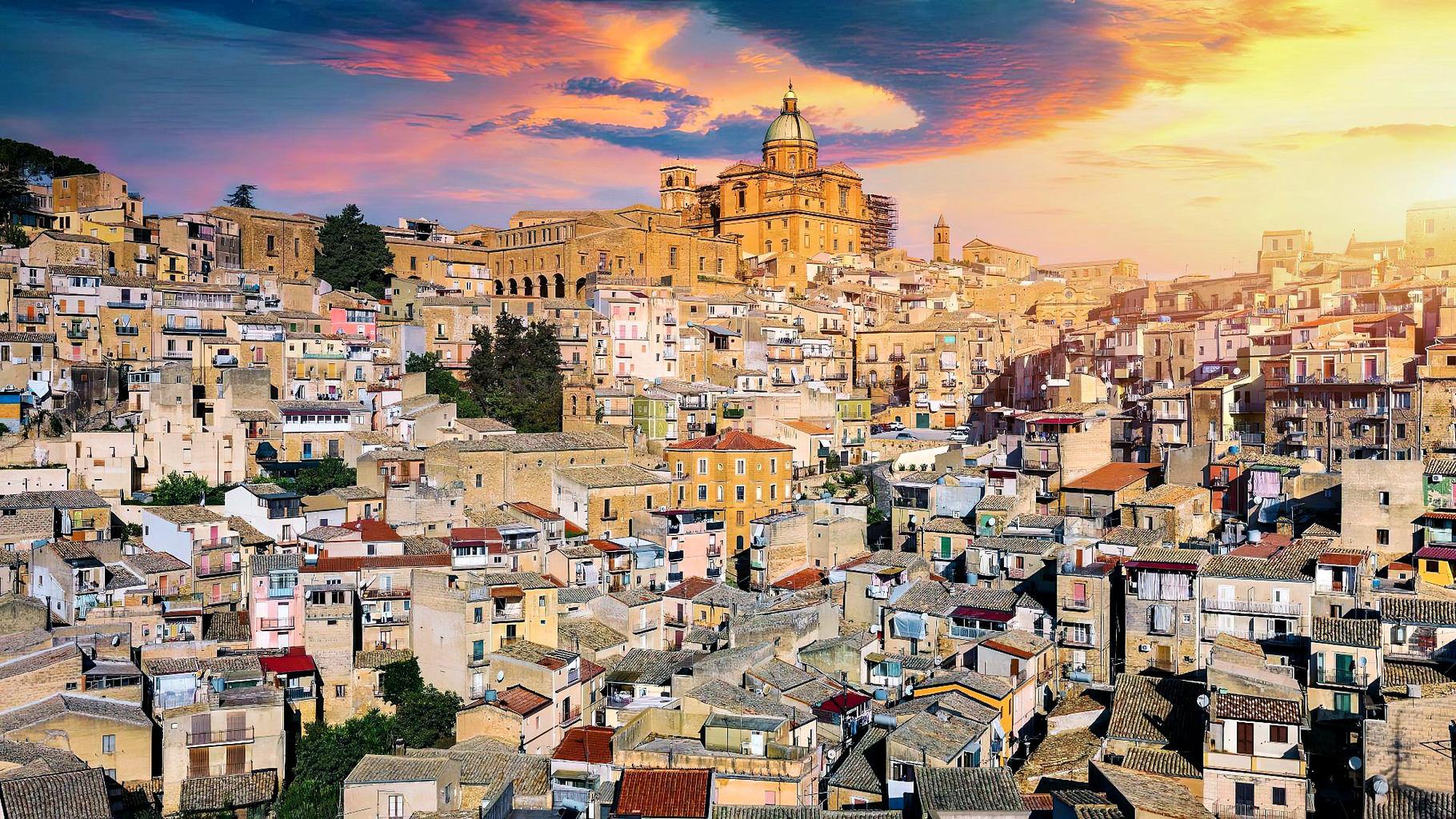 Vue panoramique de Piazza Armerina
